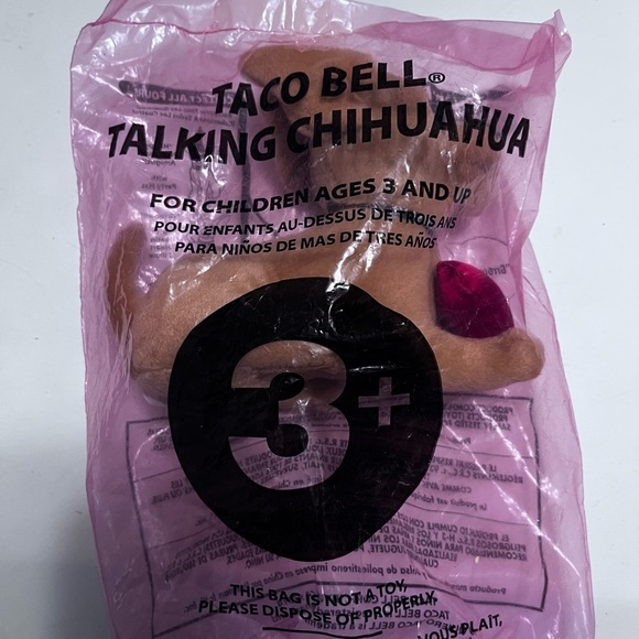 Vintage Taco Bell Talking Chihuahua Toy - Picture 1 of 3